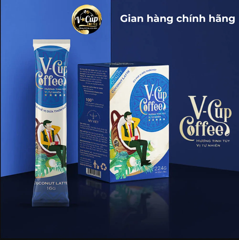 cà phê hòa tan Mỹ Việt